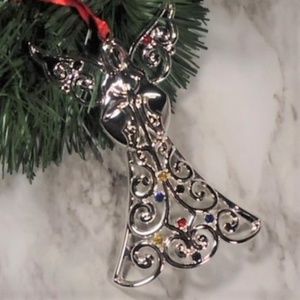 Lenox Sparkle and Scroll Multi-Crystal